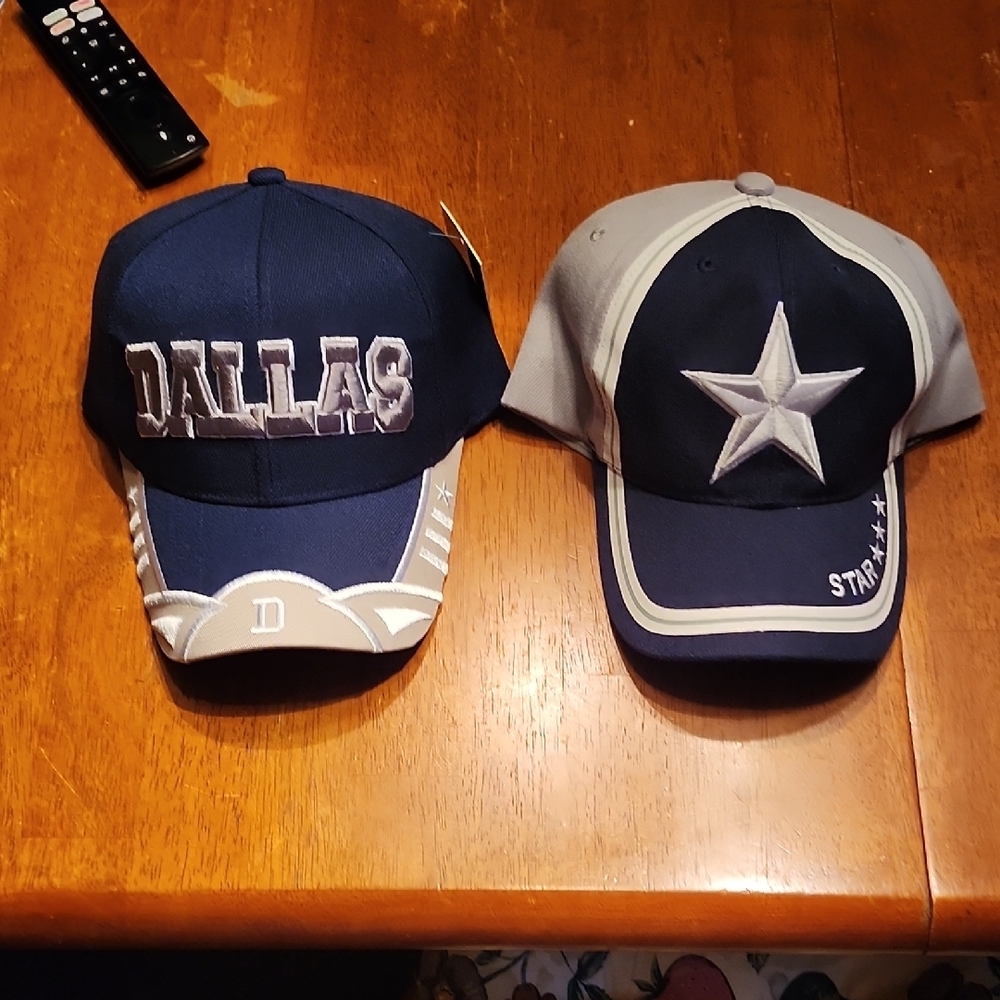 Dallas and Star Logo Caps